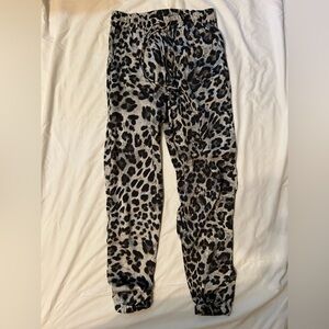 Michael Kors Leopard Silk Joggers